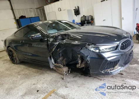 2020 BMW M8 z USA, uszkodzony, nr VIN WBSAE0C00LCD57677